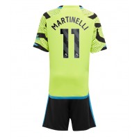 Arsenal Gabriel Martinelli #11 Replica Away Minikit 2023-24 Short Sleeve (+ pants)